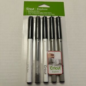 Cricut Explore Multi Pen Set - Black and Gray